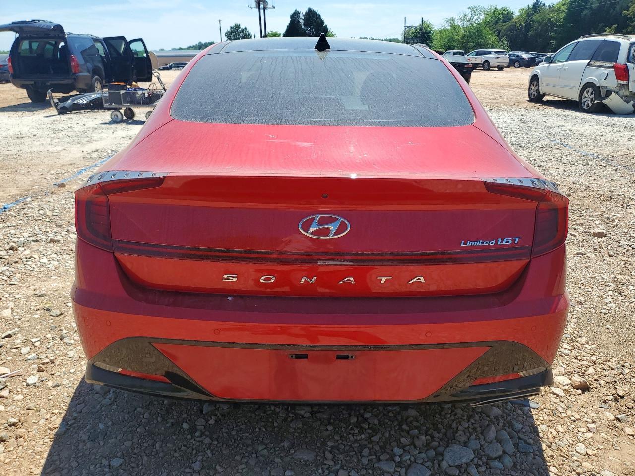 2021 Hyundai Sonata Limited Red vin: 5NPEH4J25MH098179