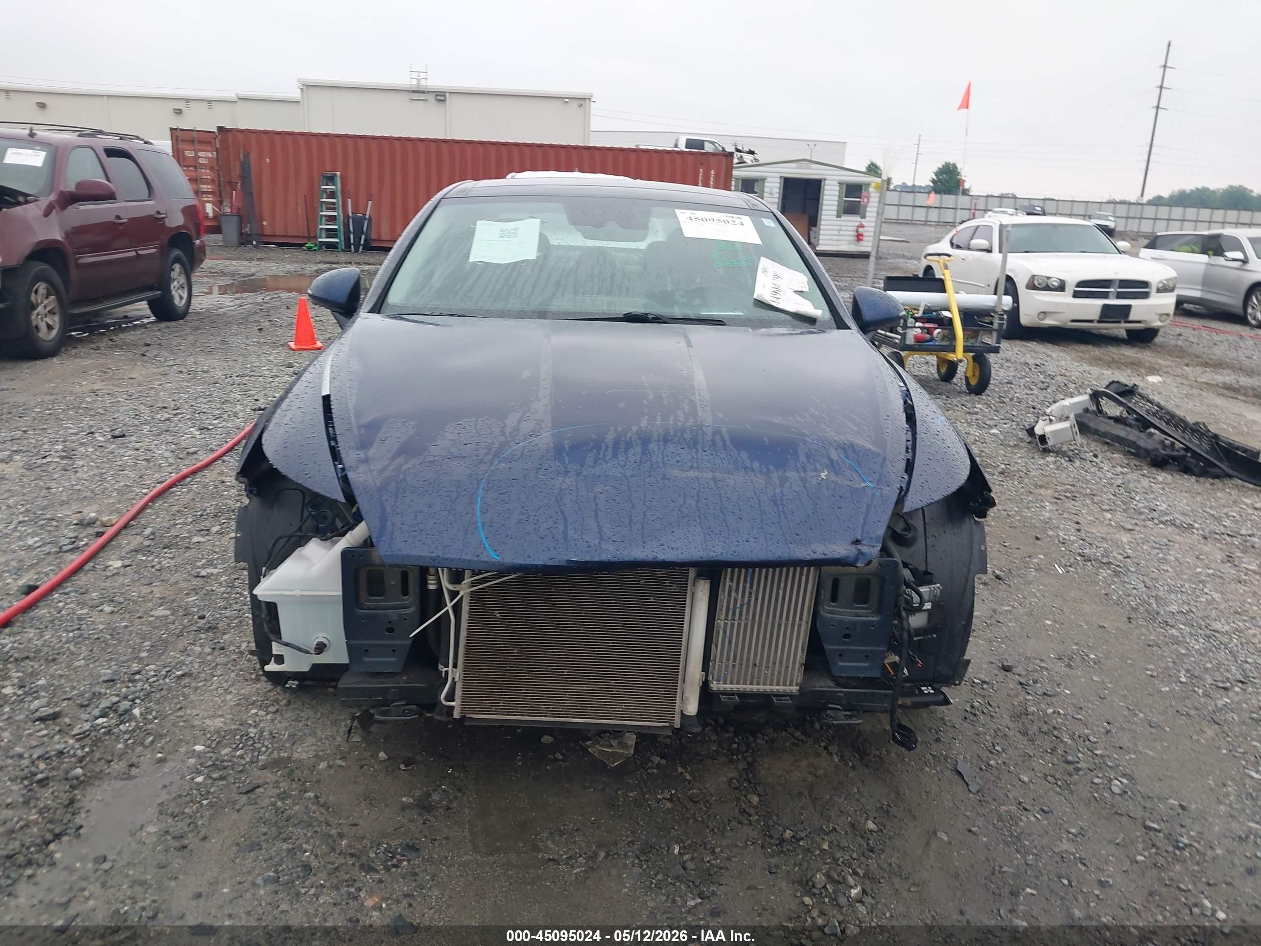 2021 Hyundai Sonata Limited Blue vin: 5NPEH4J25MH103347