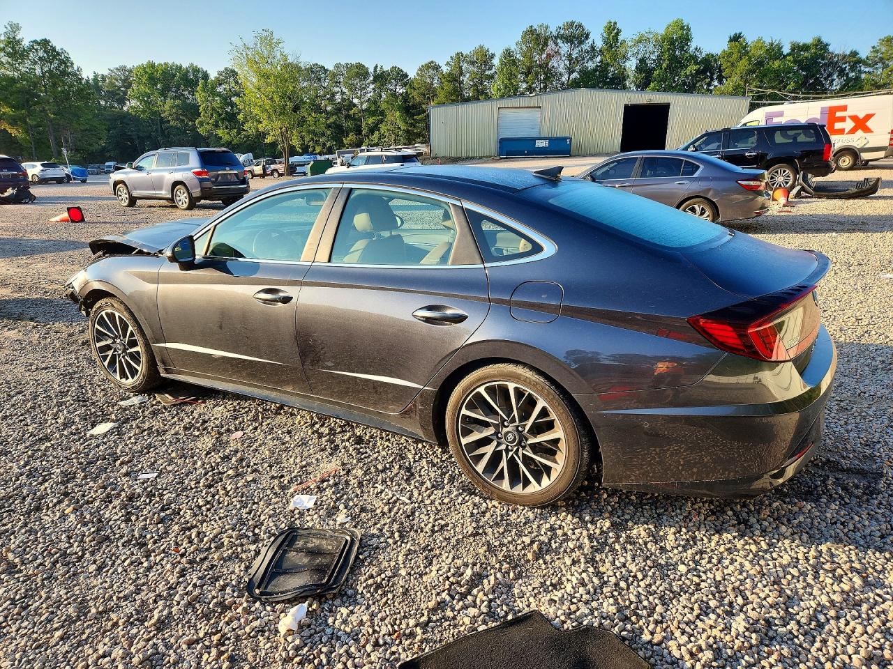 2020 Hyundai Sonata Limited Gray vin: 5NPEH4J26LH018371