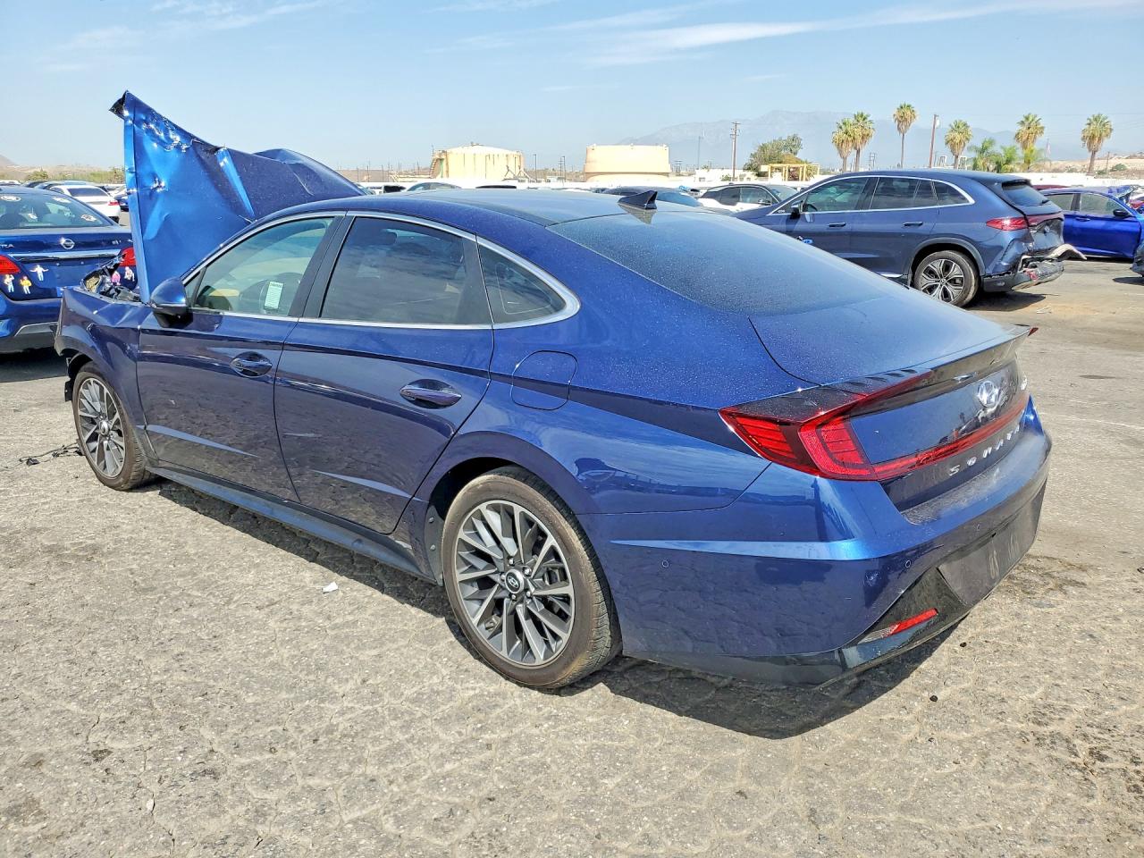 2020 Hyundai Sonata Limited Blue vin: 5NPEH4J26LH045764