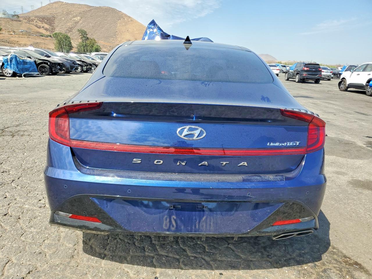 2020 Hyundai Sonata Limited Blue vin: 5NPEH4J26LH045764