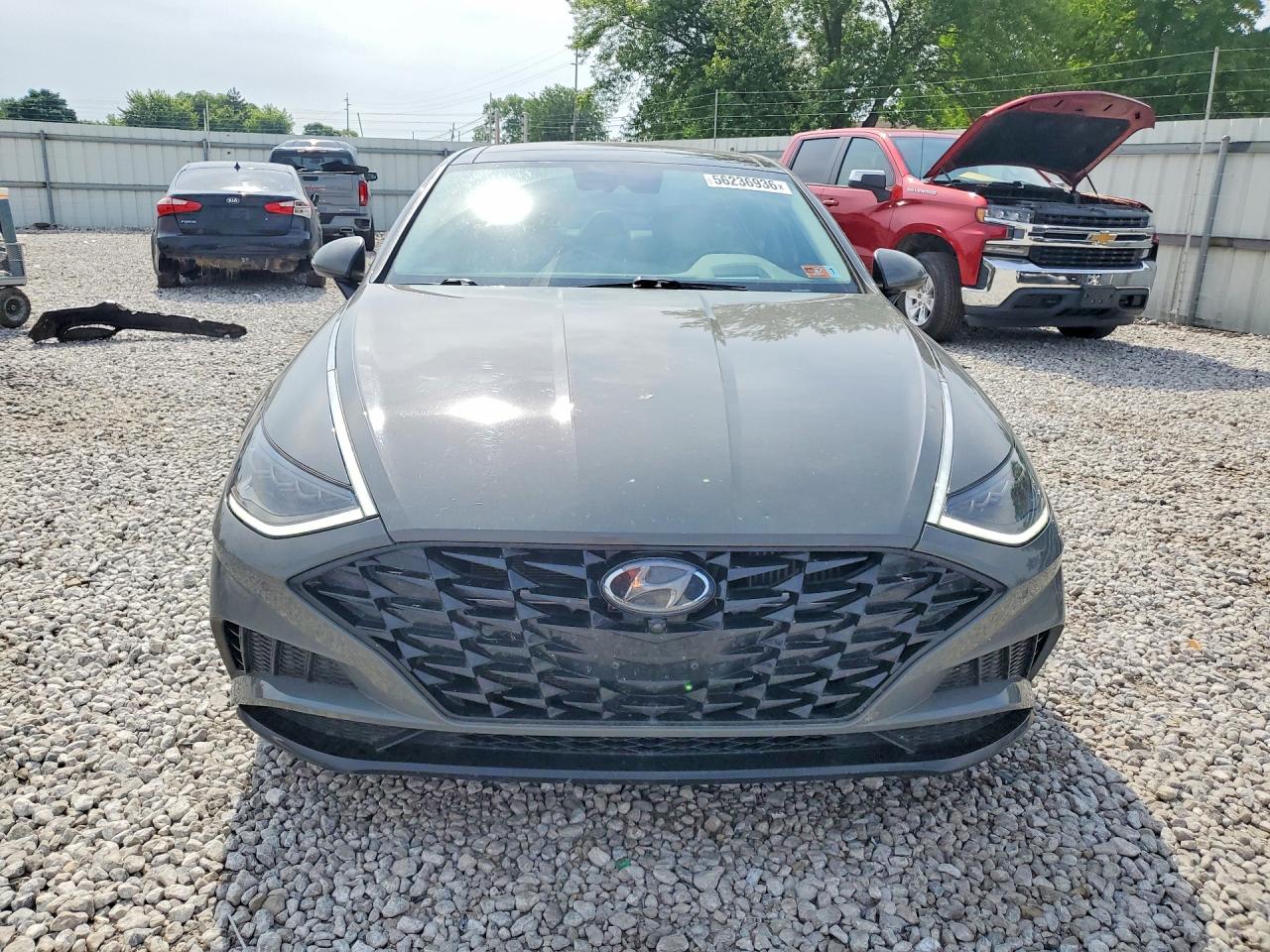 2020 Hyundai Sonata Limited Серый vin: 5NPEH4J27LH009033