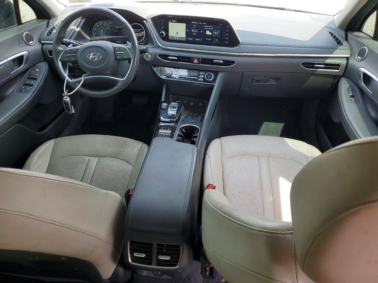 2020 Hyundai Sonata Limited Серый vin: 5NPEH4J27LH009033