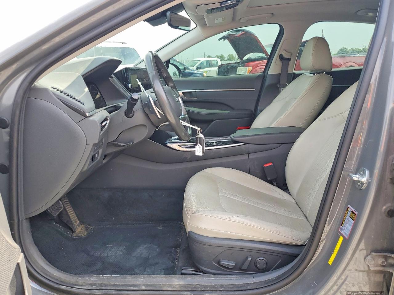 2020 Hyundai Sonata Limited Серый vin: 5NPEH4J27LH009033