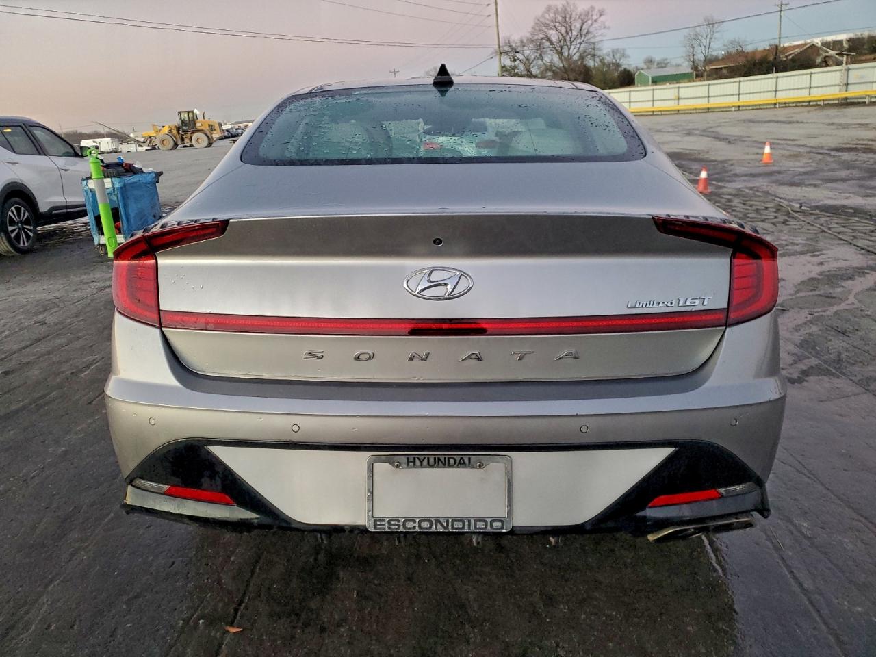 2020 Hyundai Sonata Limited Silver vin: 5NPEH4J27LH010800