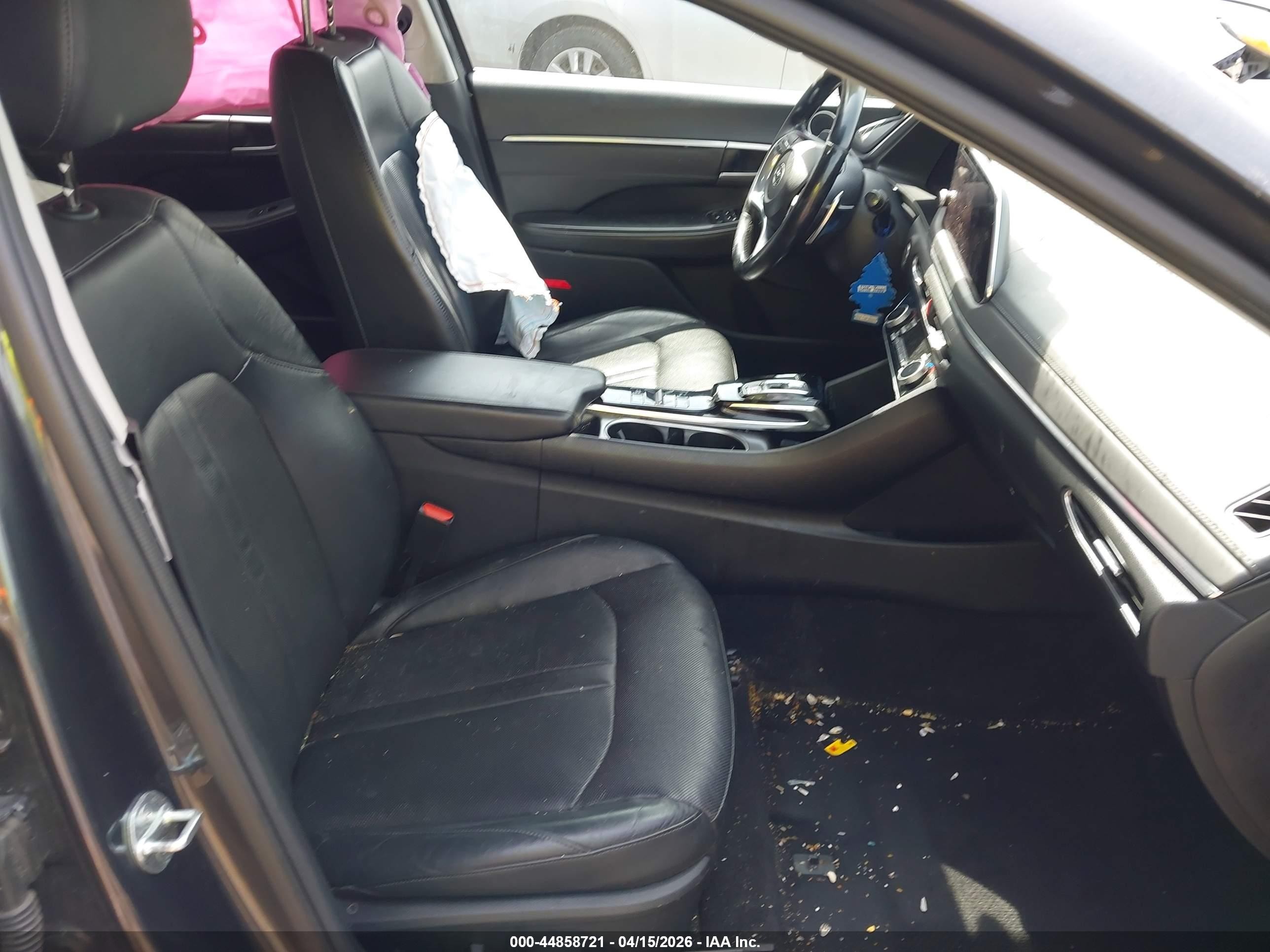 2021 Hyundai Sonata Limited Black vin: 5NPEH4J27MH078807