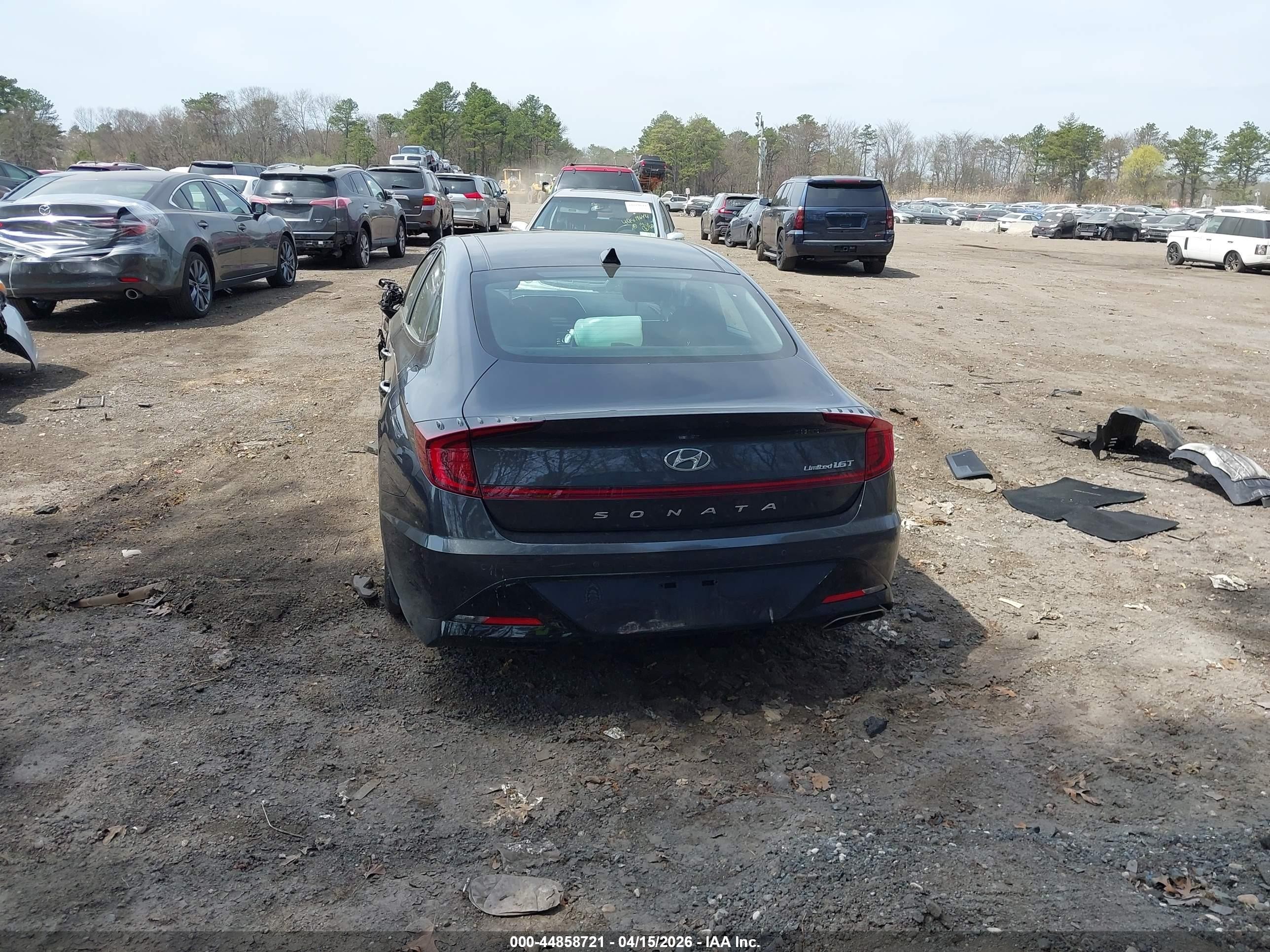 2021 Hyundai Sonata Limited Black vin: 5NPEH4J27MH078807