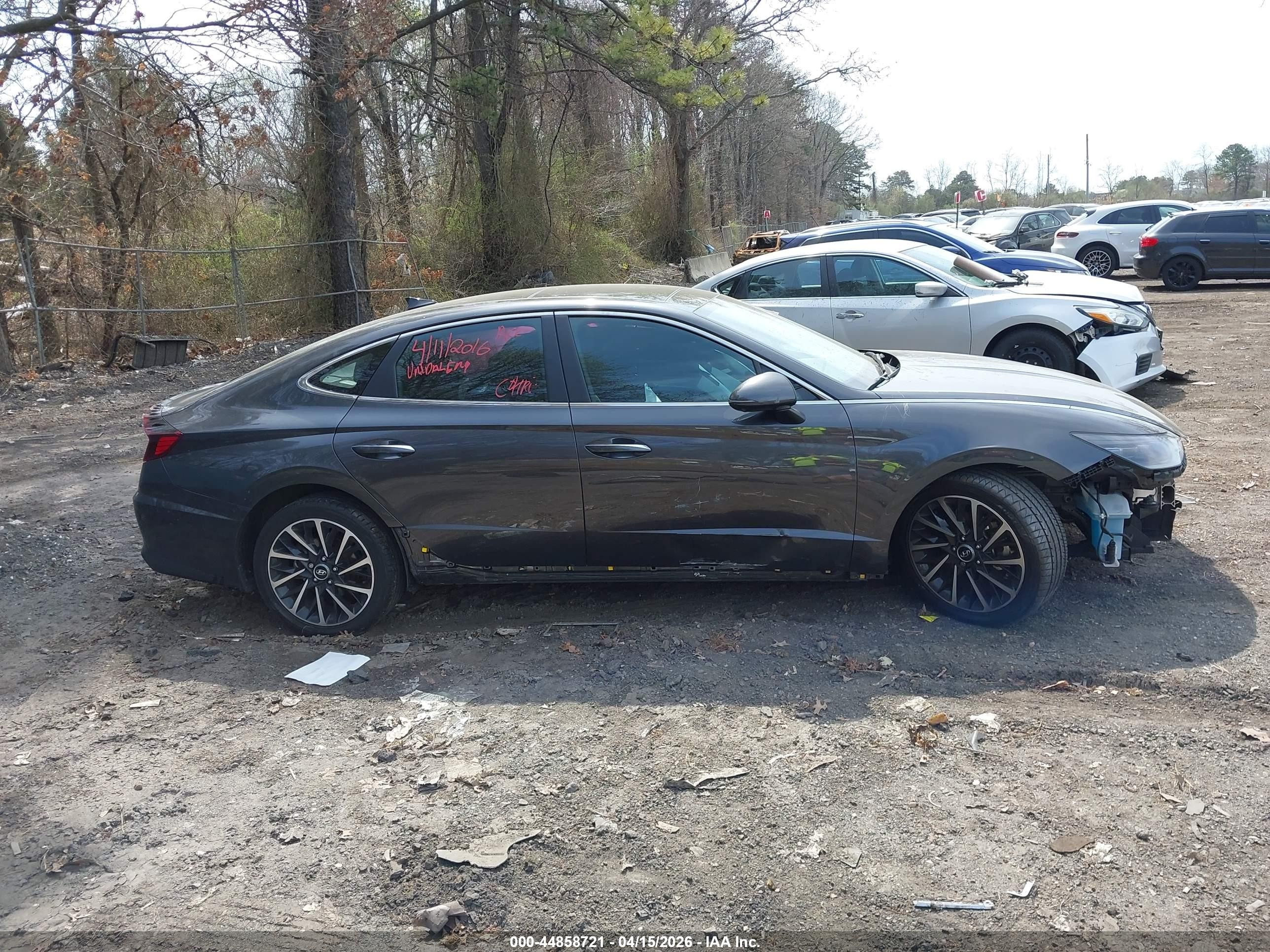 2021 Hyundai Sonata Limited Black vin: 5NPEH4J27MH078807