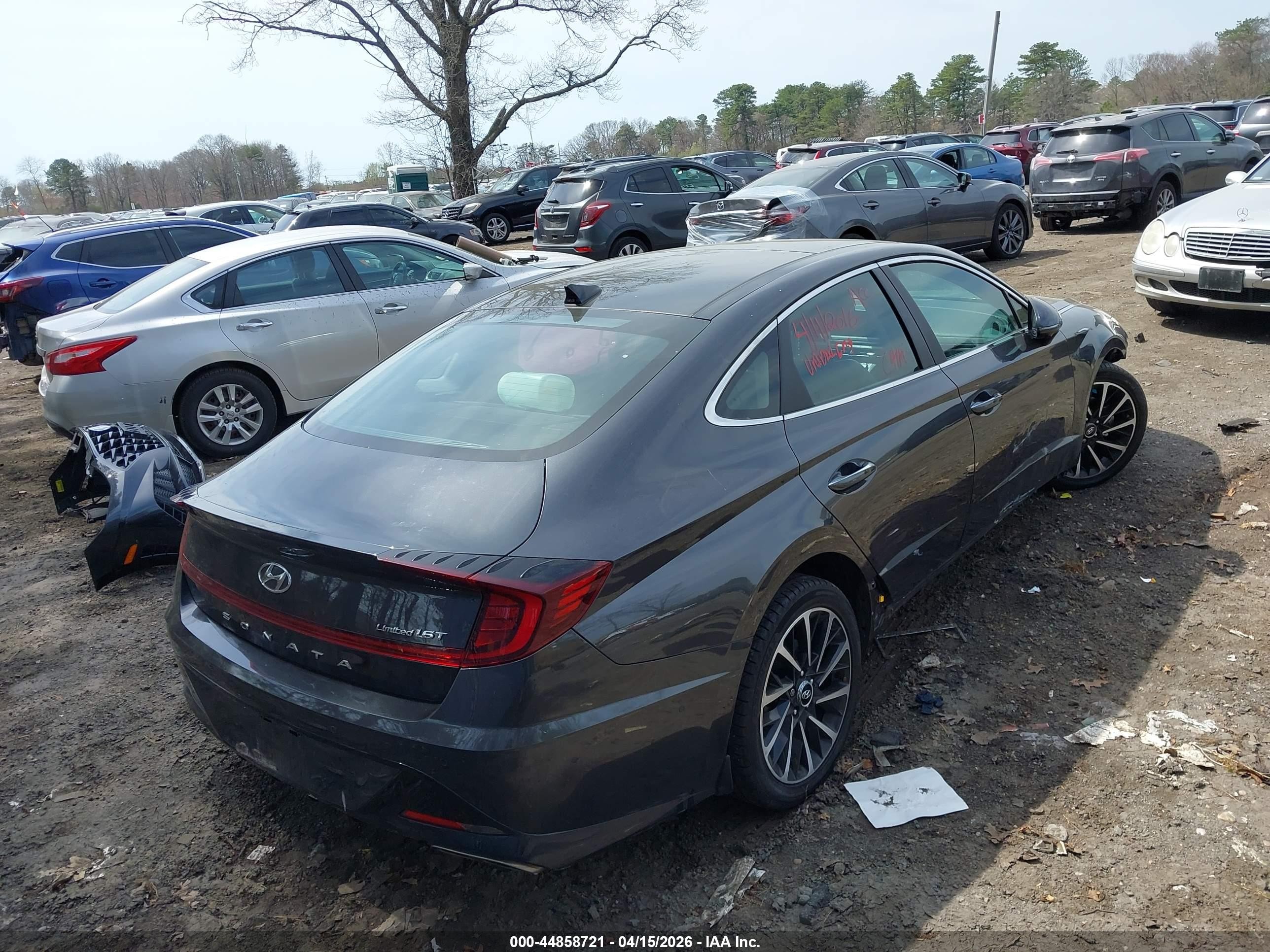 2021 Hyundai Sonata Limited Black vin: 5NPEH4J27MH078807