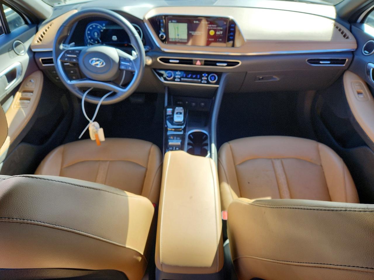 2021 Hyundai Sonata Limited Белый vin: 5NPEH4J28MH067198