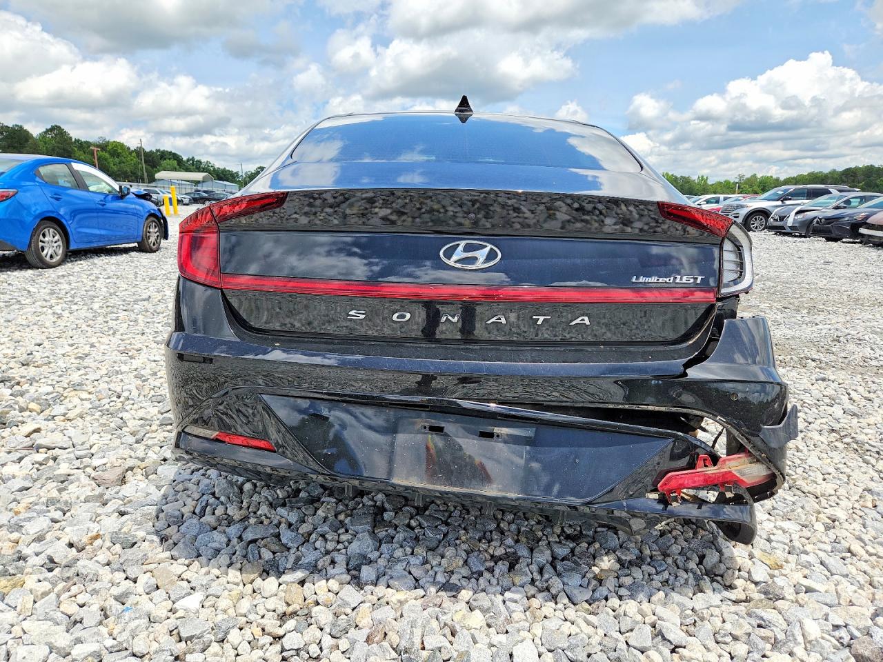2021 Hyundai Sonata Limited Black vin: 5NPEH4J29MH073639