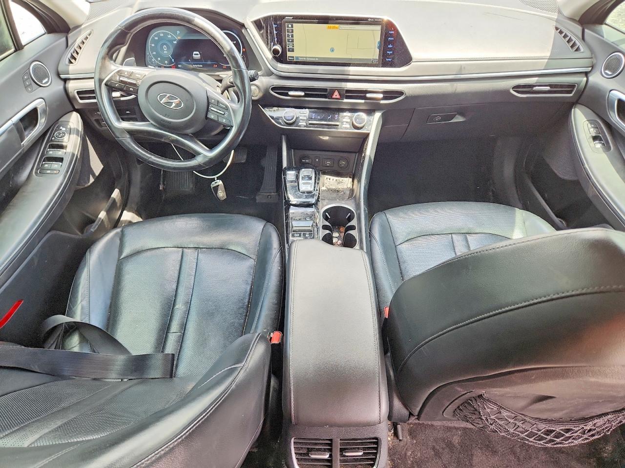 2021 Hyundai Sonata Limited Black vin: 5NPEH4J29MH073639
