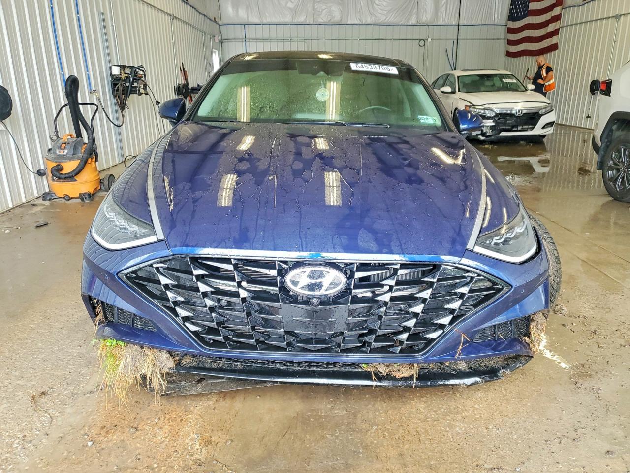 2021 Hyundai Sonata Limited Blue vin: 5NPEH4J29MH108972
