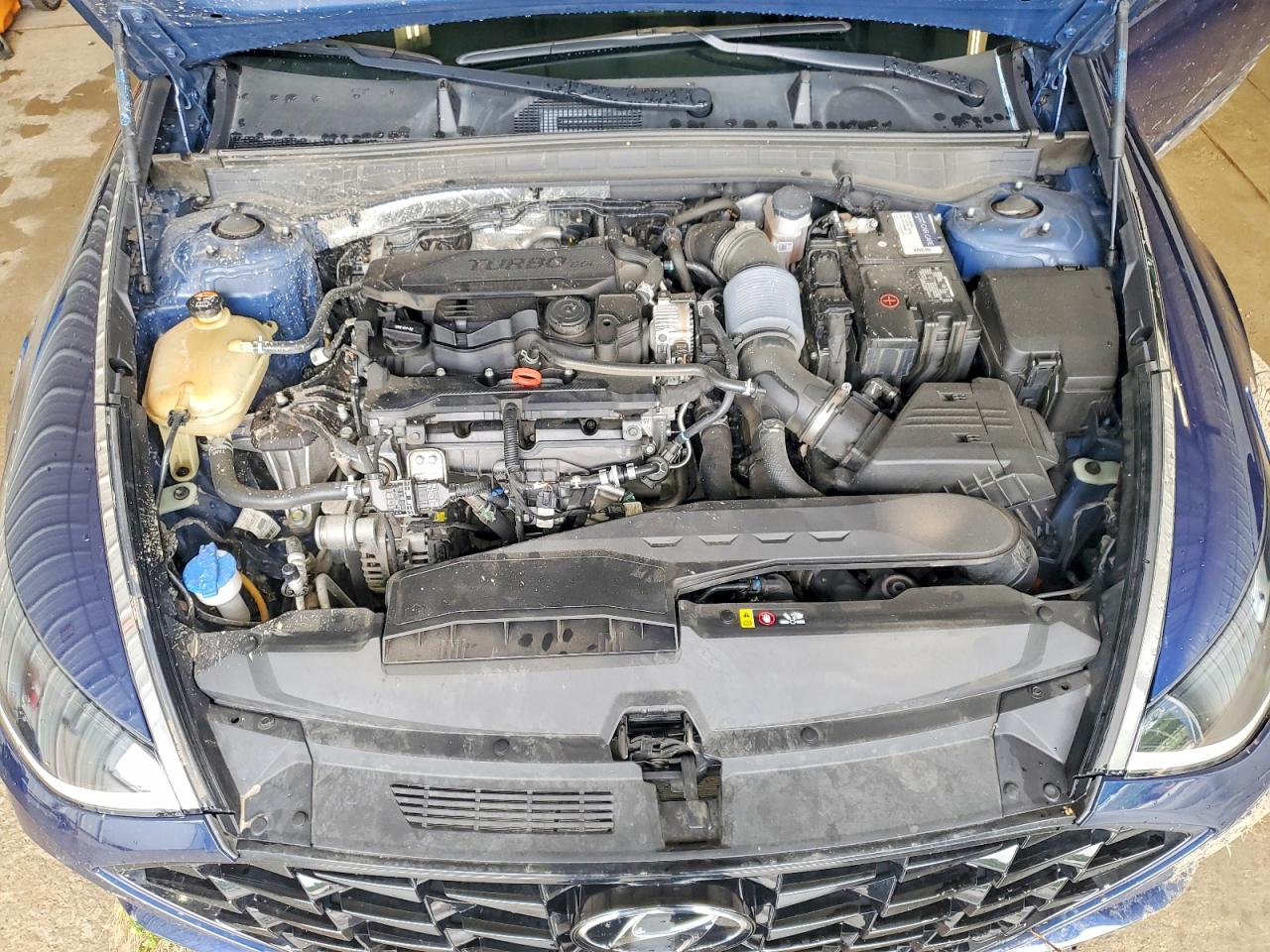 2021 Hyundai Sonata Limited Blue vin: 5NPEH4J29MH108972