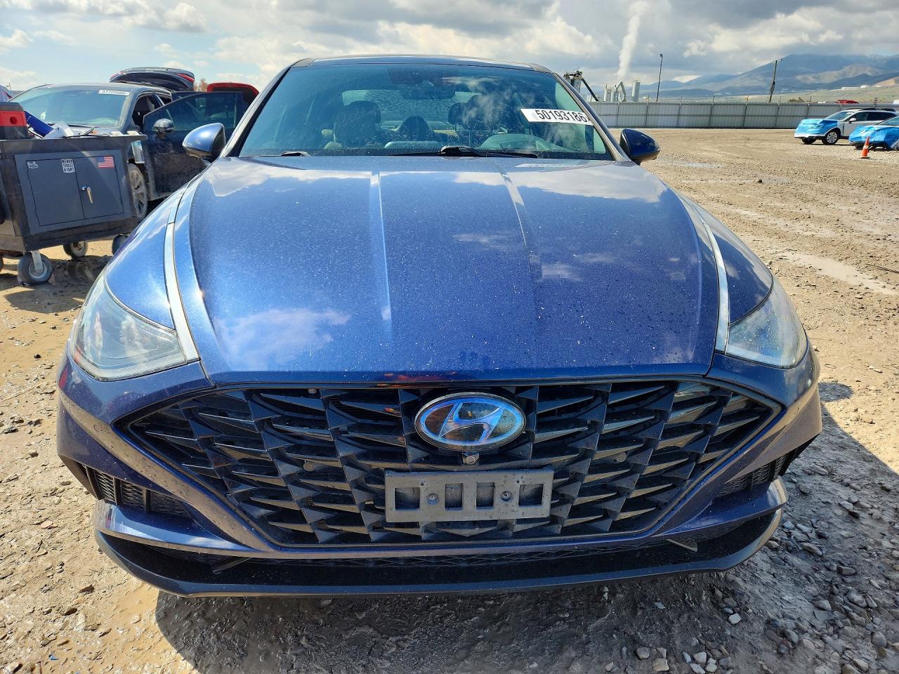 2020 Hyundai Sonata Limited Blue vin: 5NPEH4J2XLH047730