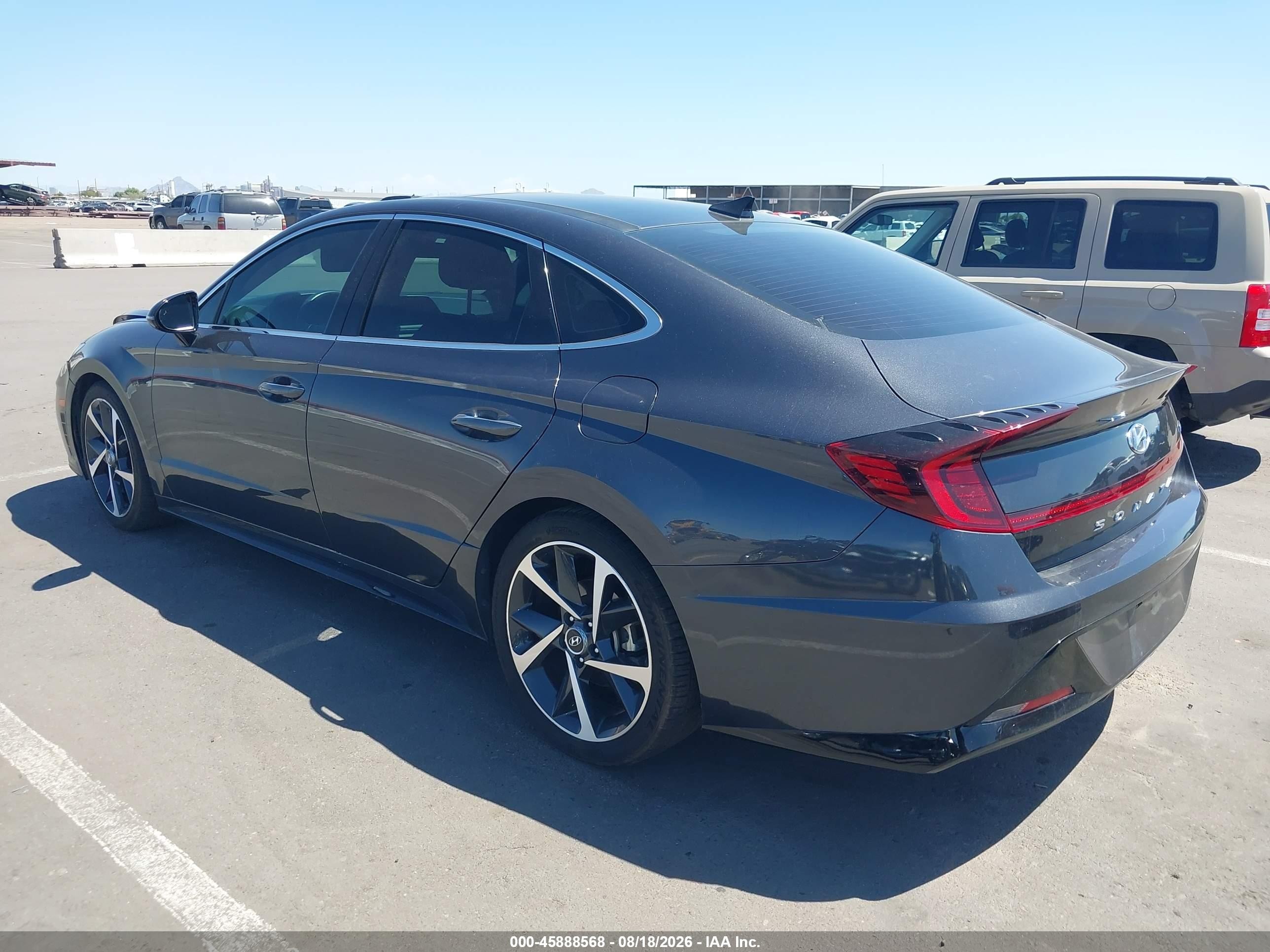 2021 Hyundai Sonata Sel Plus Серый vin: 5NPEJ4J21MH069511