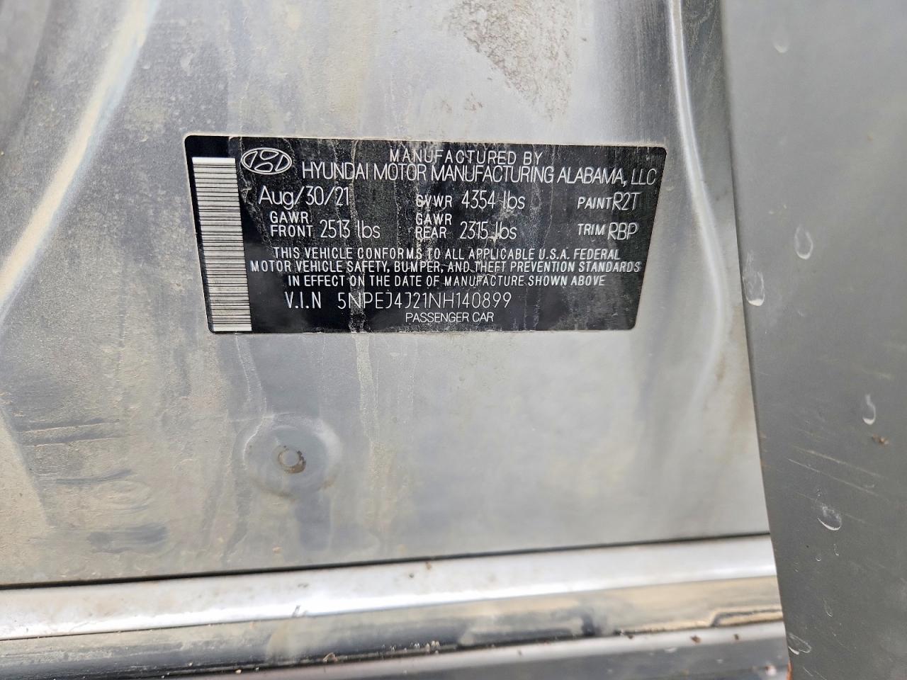 2022 Hyundai Sonata Sel Plus Silver vin: 5NPEJ4J21NH140899