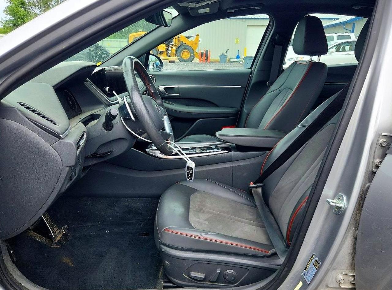 2022 Hyundai Sonata Sel Plus Silver vin: 5NPEJ4J21NH140899