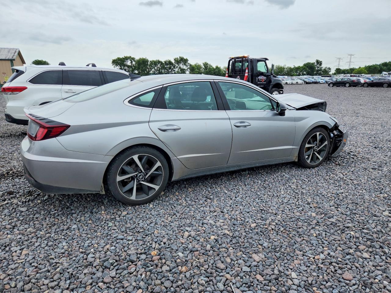 2022 Hyundai Sonata Sel Plus Silver vin: 5NPEJ4J21NH140899