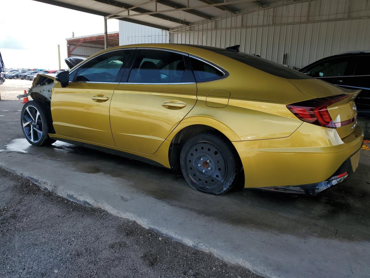 2021 Hyundai Sonata Sel Plus Золотой vin: 5NPEJ4J22MH068870 Damage: Left Rear Wheel, Mismatched, Replacement Required