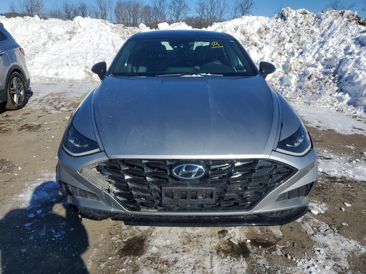 2021 Hyundai Sonata Sel Plus Silver vin: 5NPEJ4J22MH117307