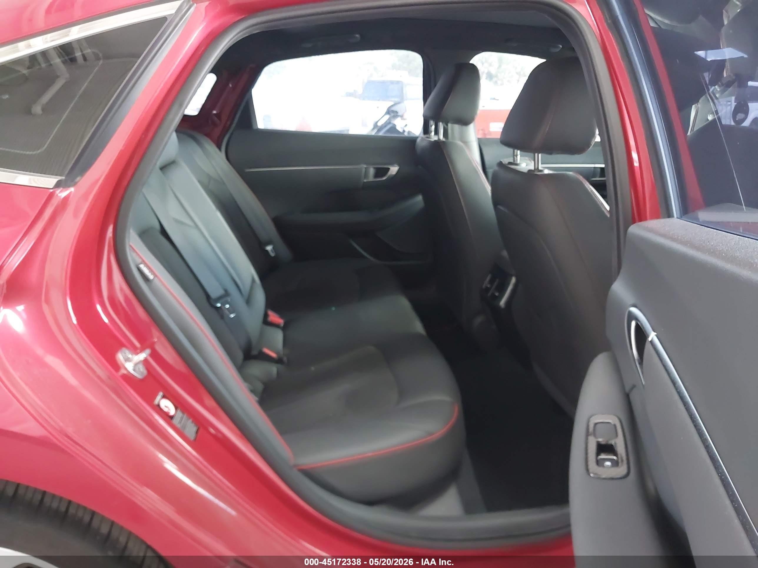 2021 Hyundai Sonata Sel Plus Red vin: 5NPEJ4J23MH133015