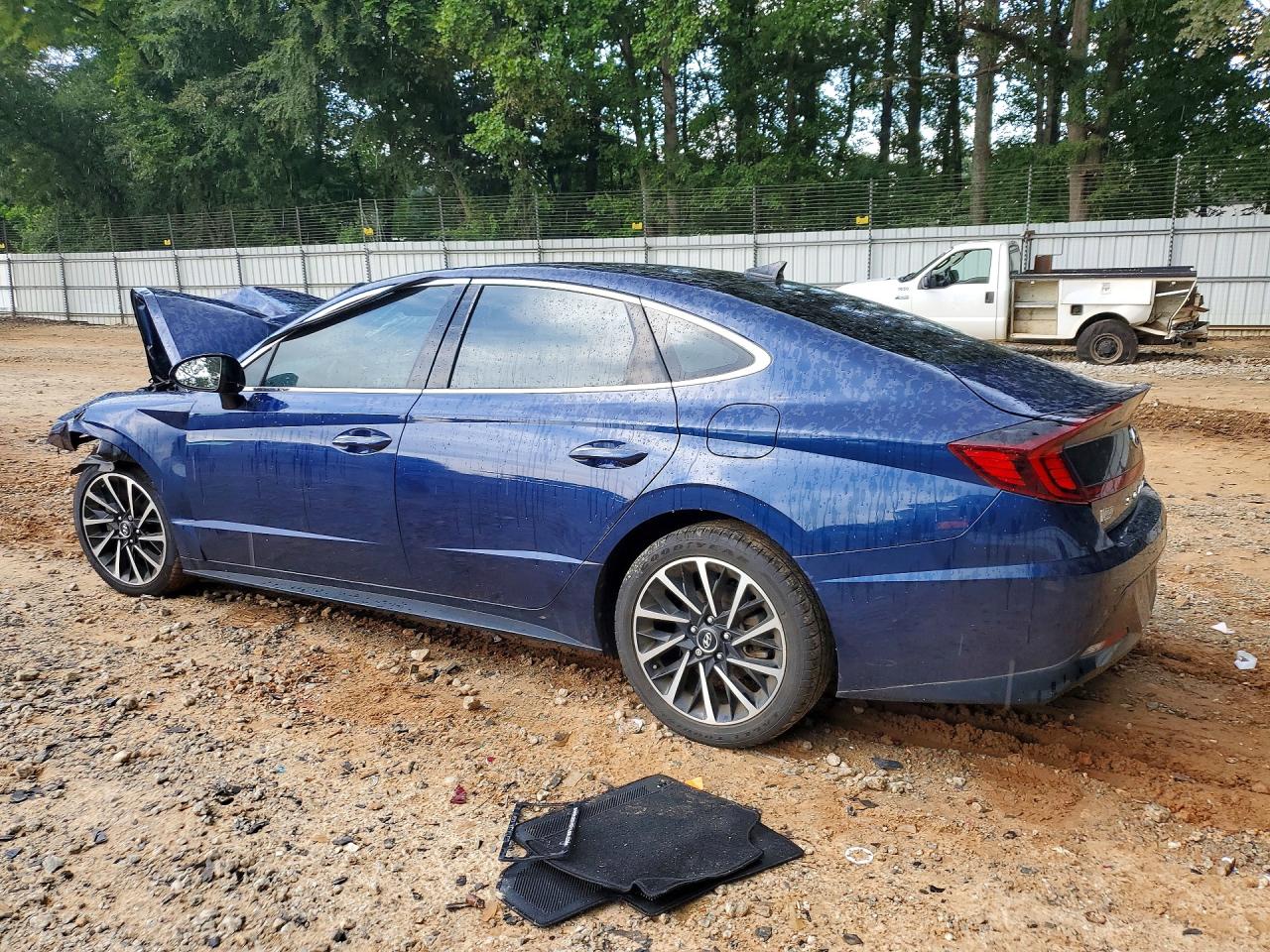 2020 Hyundai Sonata Sel Plus Blue vin: 5NPEJ4J24LH049476