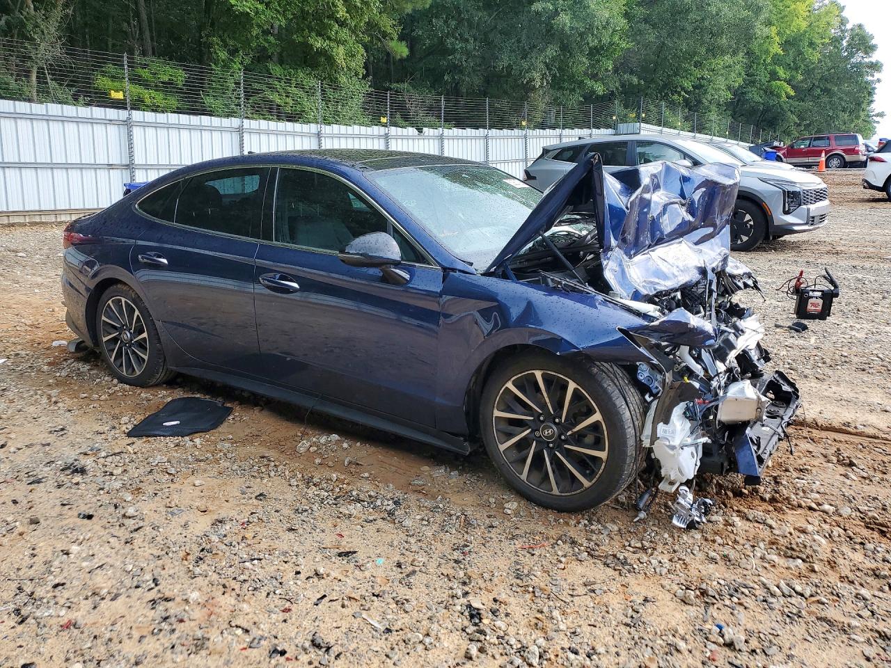 2020 Hyundai Sonata Sel Plus Blue vin: 5NPEJ4J24LH049476
