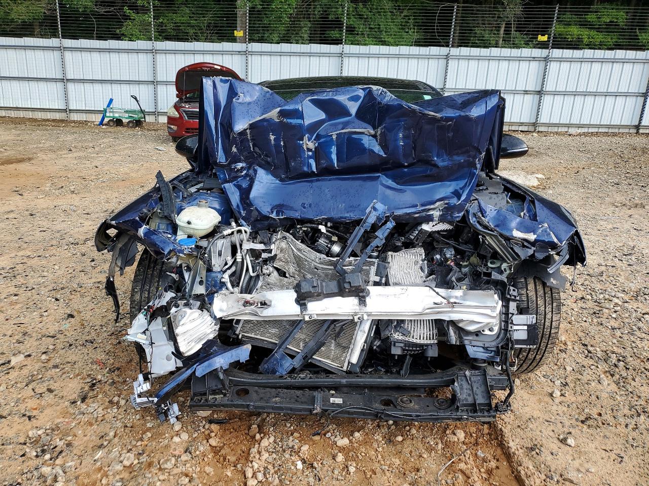 2020 Hyundai Sonata Sel Plus Blue vin: 5NPEJ4J24LH049476