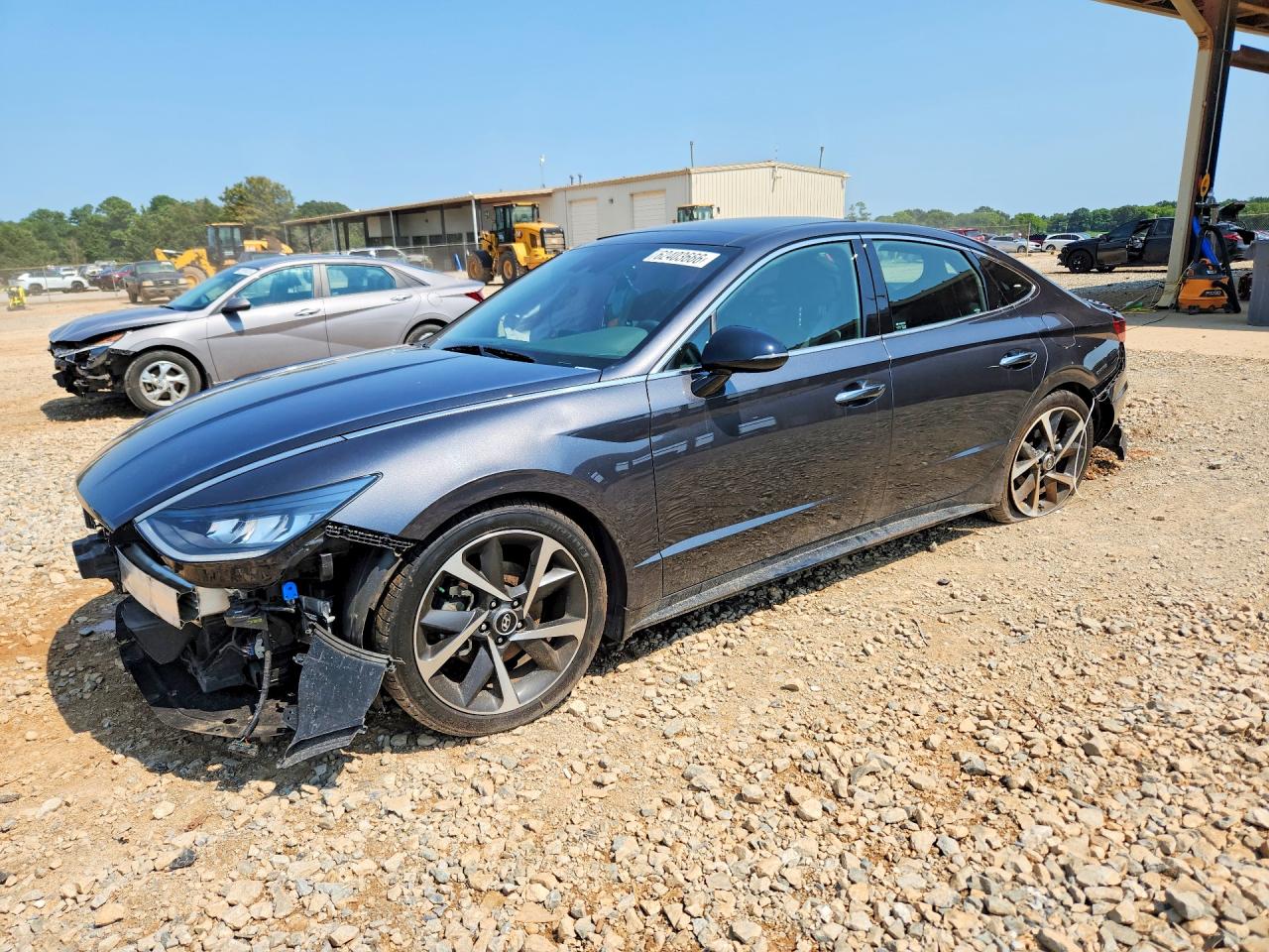 2021 Hyundai Sonata Sel Plus Gray vin: 5NPEJ4J25MH107516