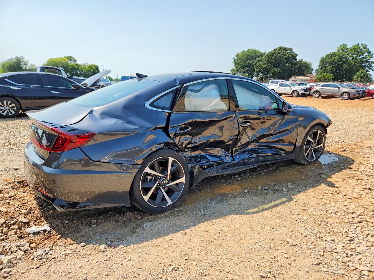 2021 Hyundai Sonata Sel Plus Gray vin: 5NPEJ4J25MH107516