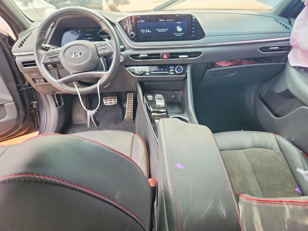 2021 Hyundai Sonata Sel Plus Gray vin: 5NPEJ4J25MH107516