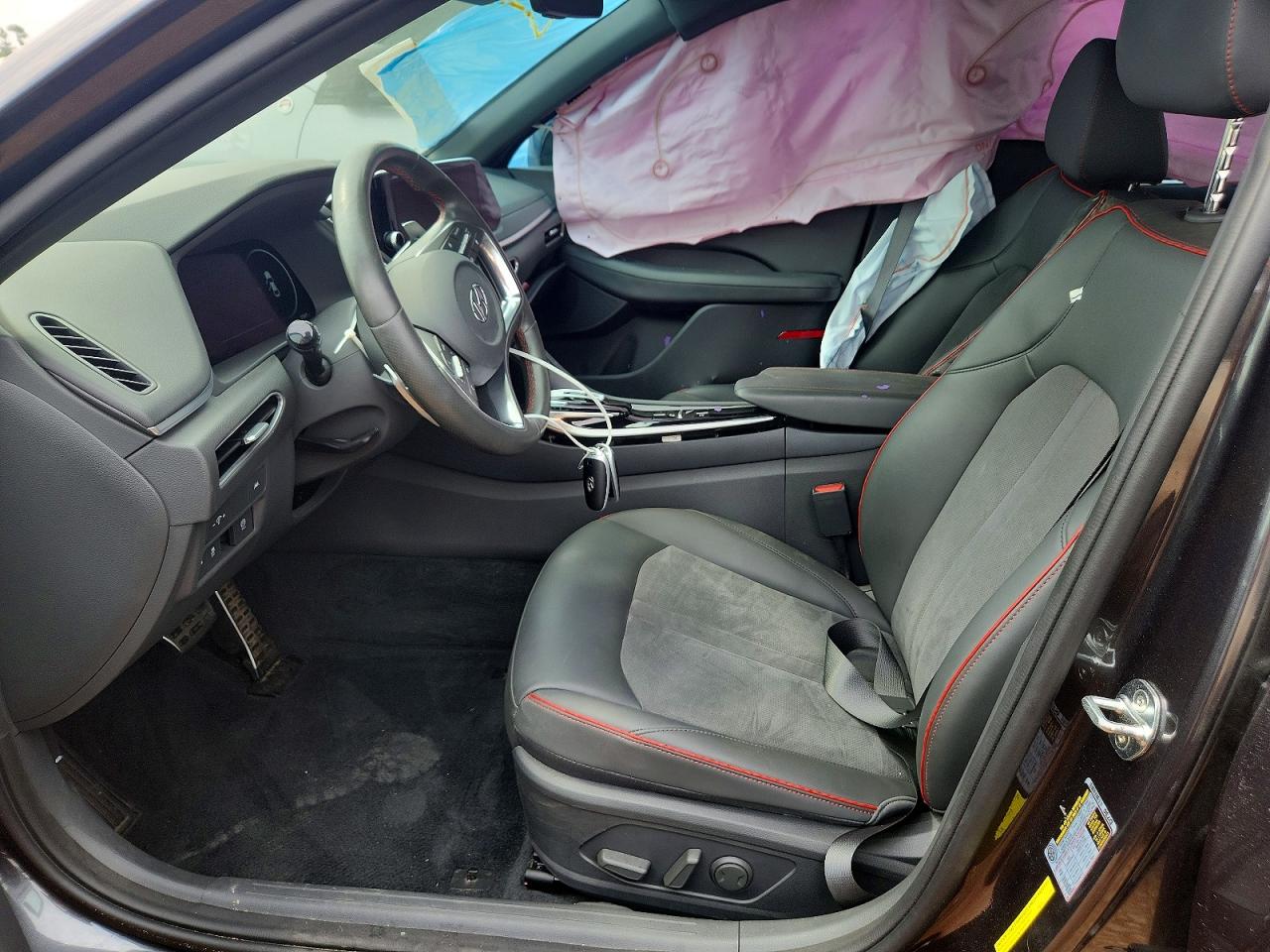 2021 Hyundai Sonata Sel Plus Gray vin: 5NPEJ4J25MH107516