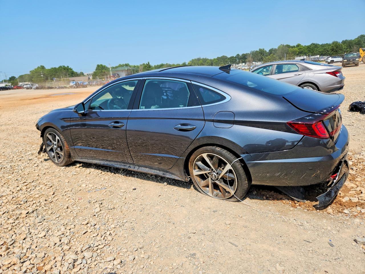2021 Hyundai Sonata Sel Plus Gray vin: 5NPEJ4J25MH107516