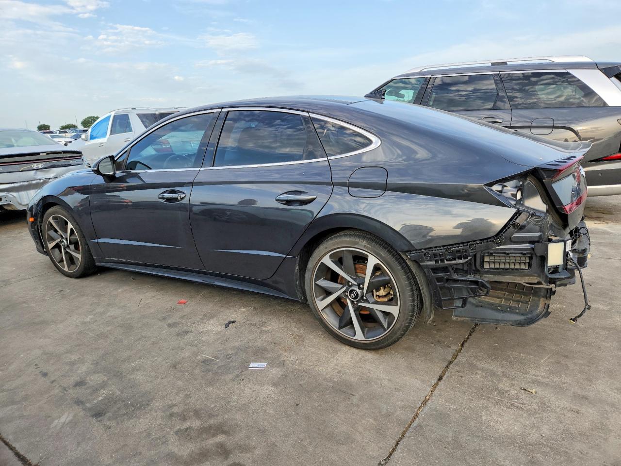 2022 Hyundai Sonata Sel Plus Черный vin: 5NPEJ4J25NH138413