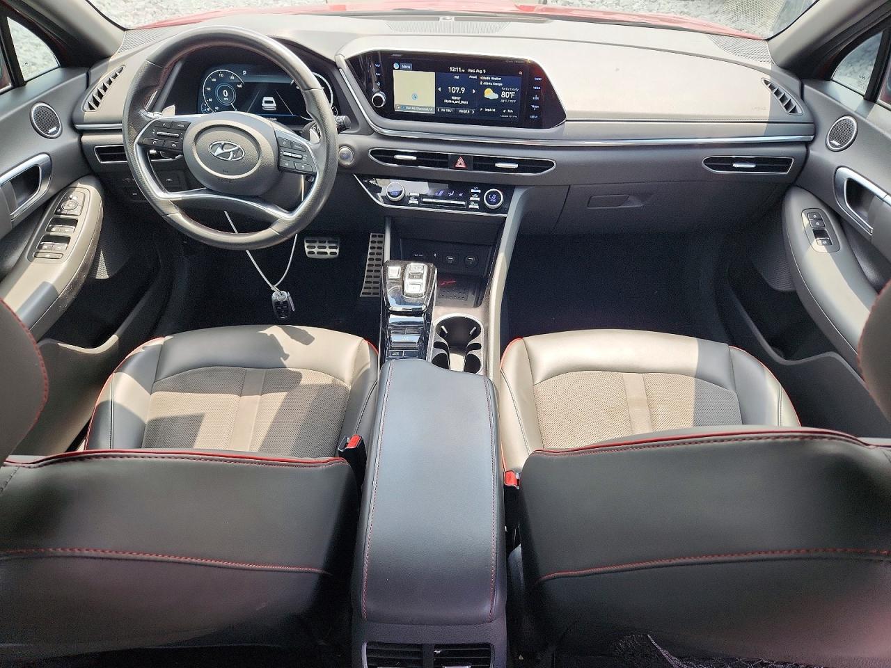 2021 Hyundai Sonata Sel Plus Red vin: 5NPEJ4J26MH069472