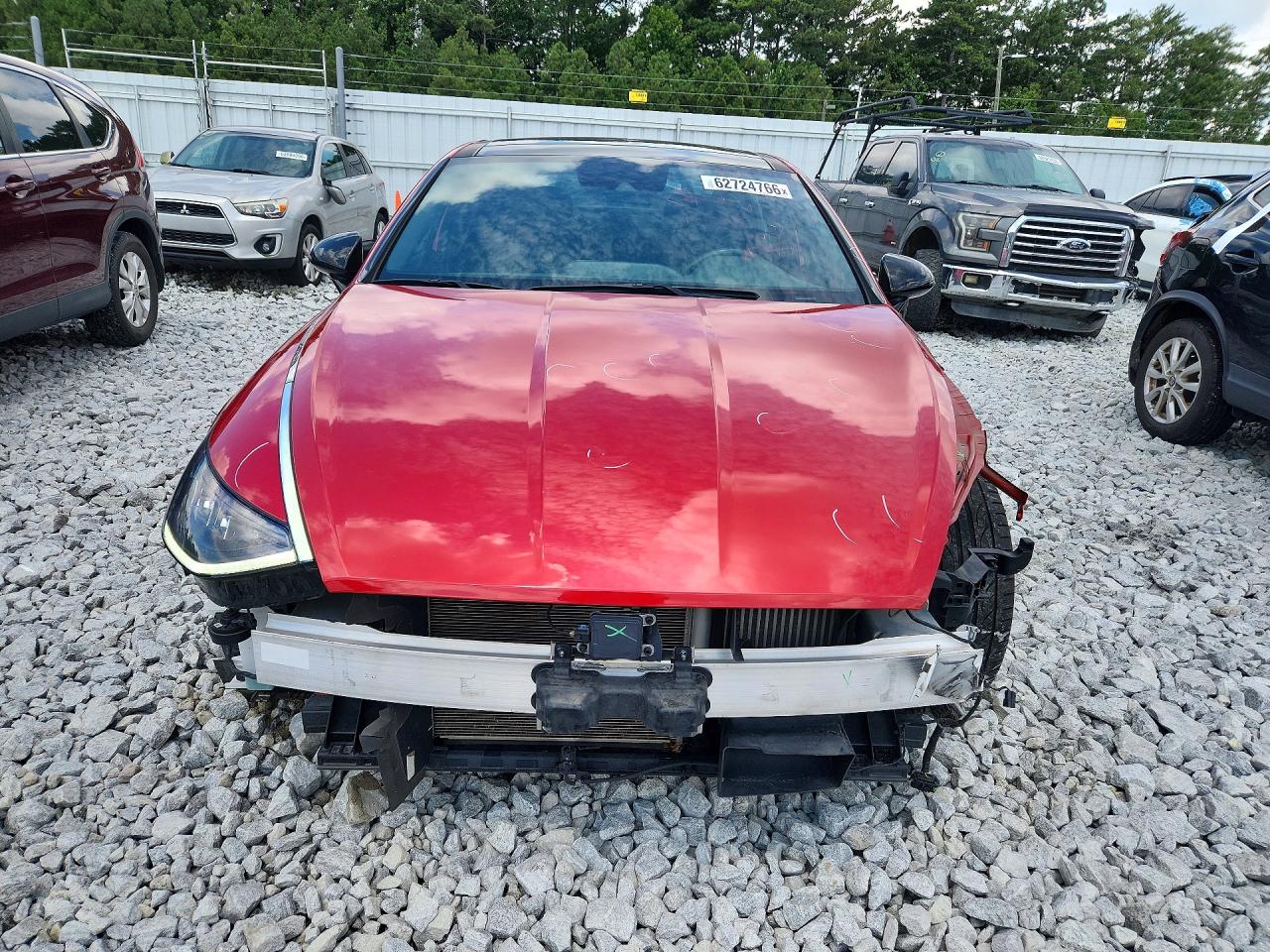 2021 Hyundai Sonata Sel Plus Red vin: 5NPEJ4J26MH069472