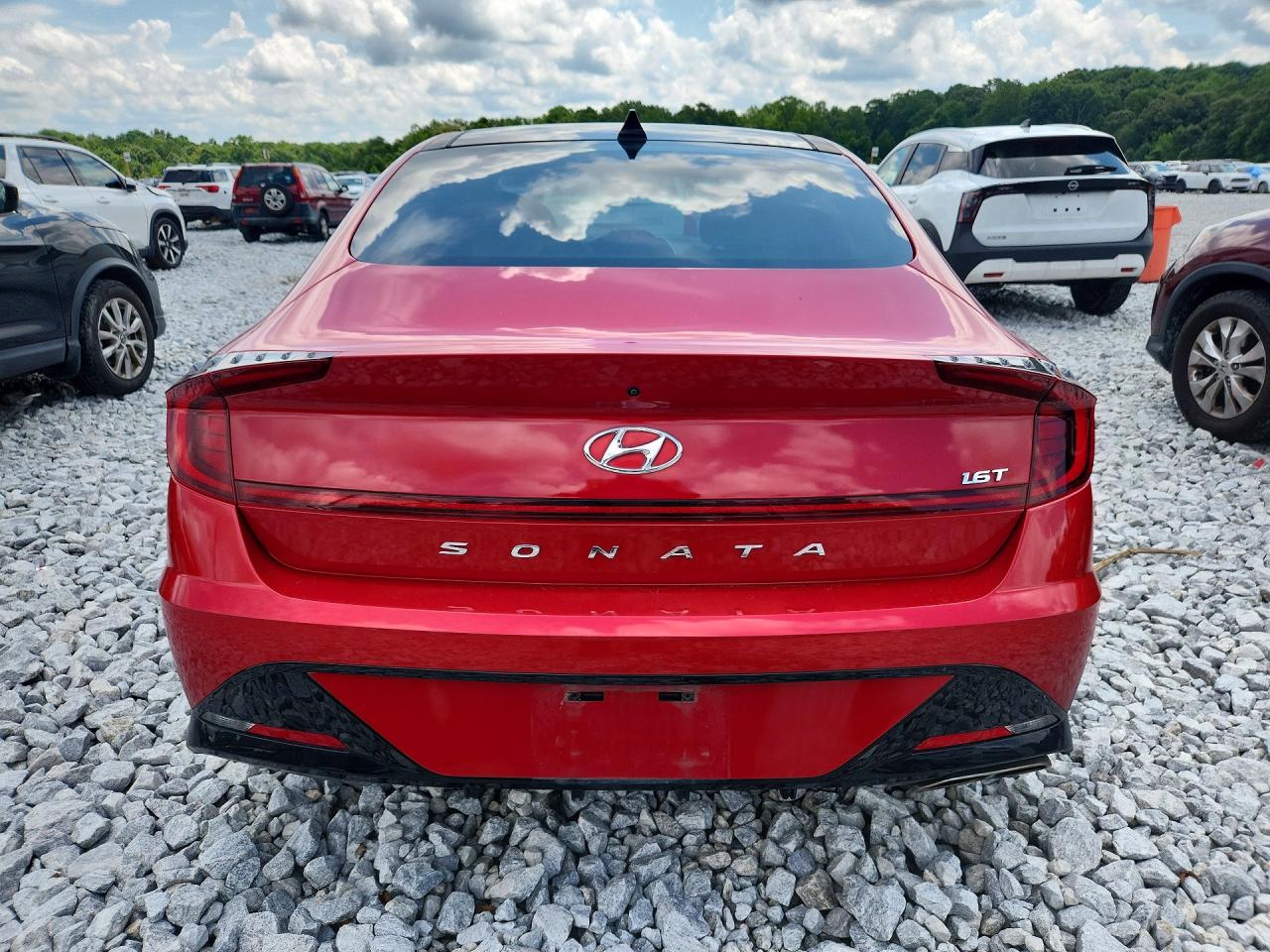 2021 Hyundai Sonata Sel Plus Red vin: 5NPEJ4J26MH069472