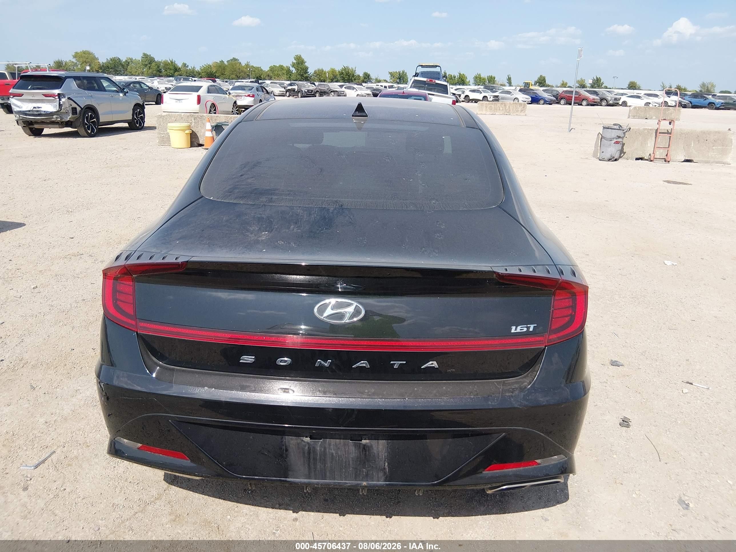 2021 Hyundai Sonata Sel Plus Black vin: 5NPEJ4J28MH124889