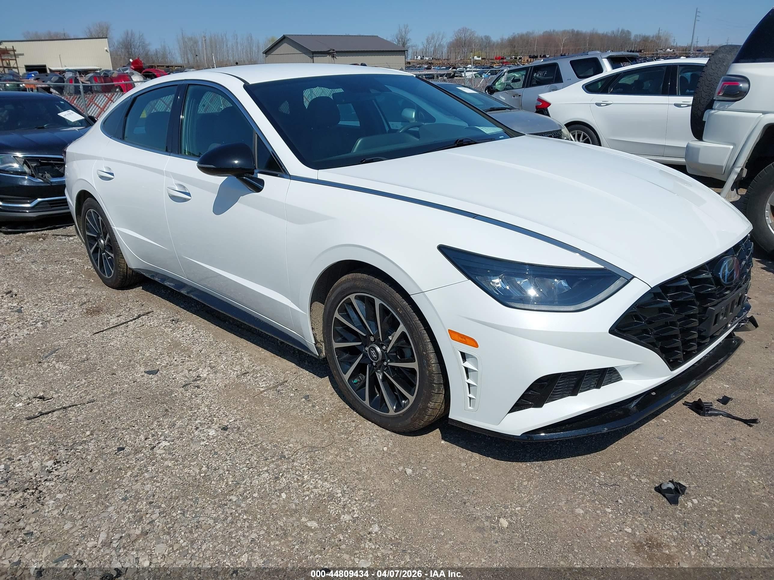 2020 Hyundai Sonata Sel Plus Белый vin: 5NPEJ4J29LH005120