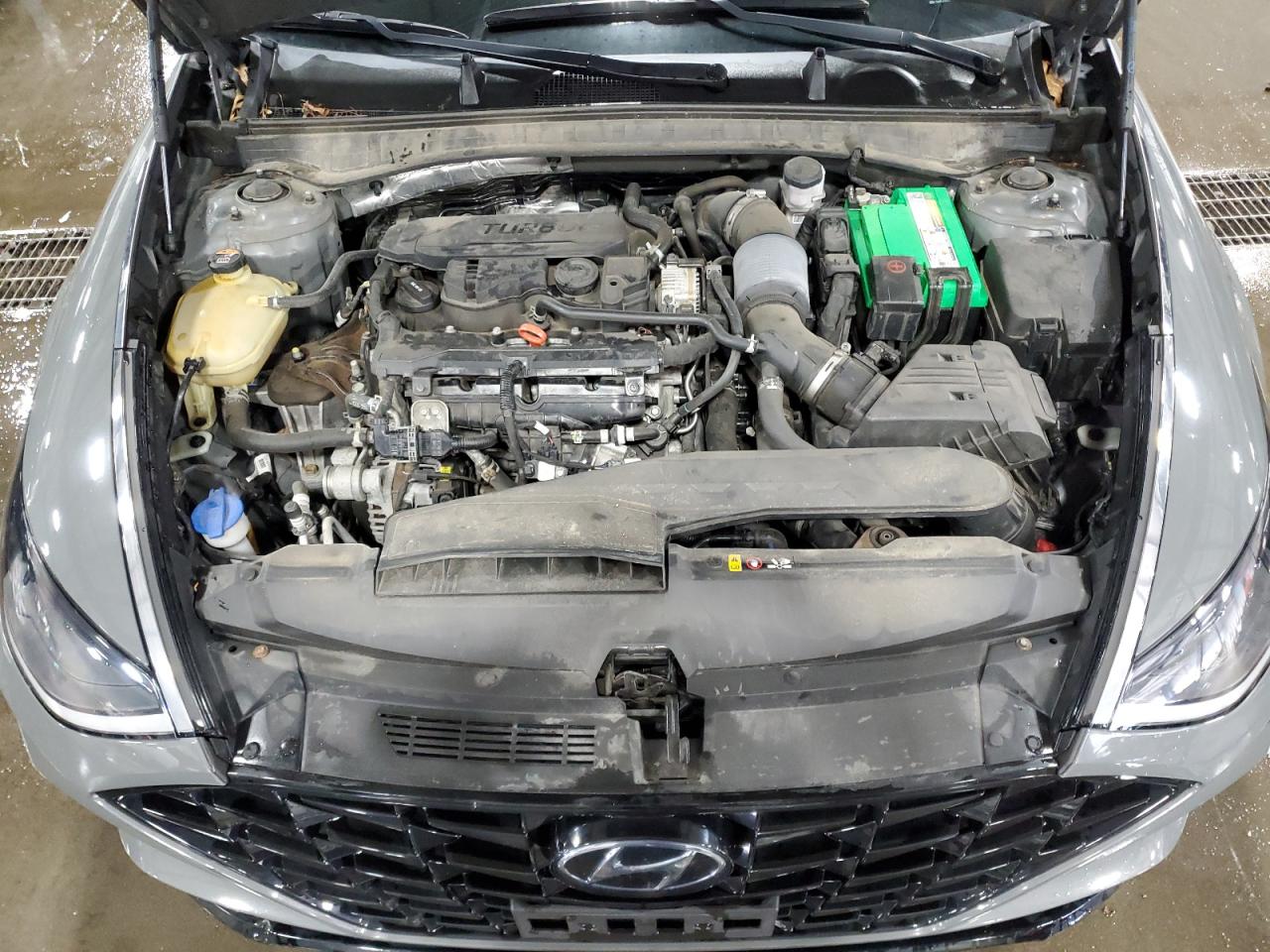 2021 Hyundai Sonata Sel Plus Серый vin: 5NPEJ4J29MH087173