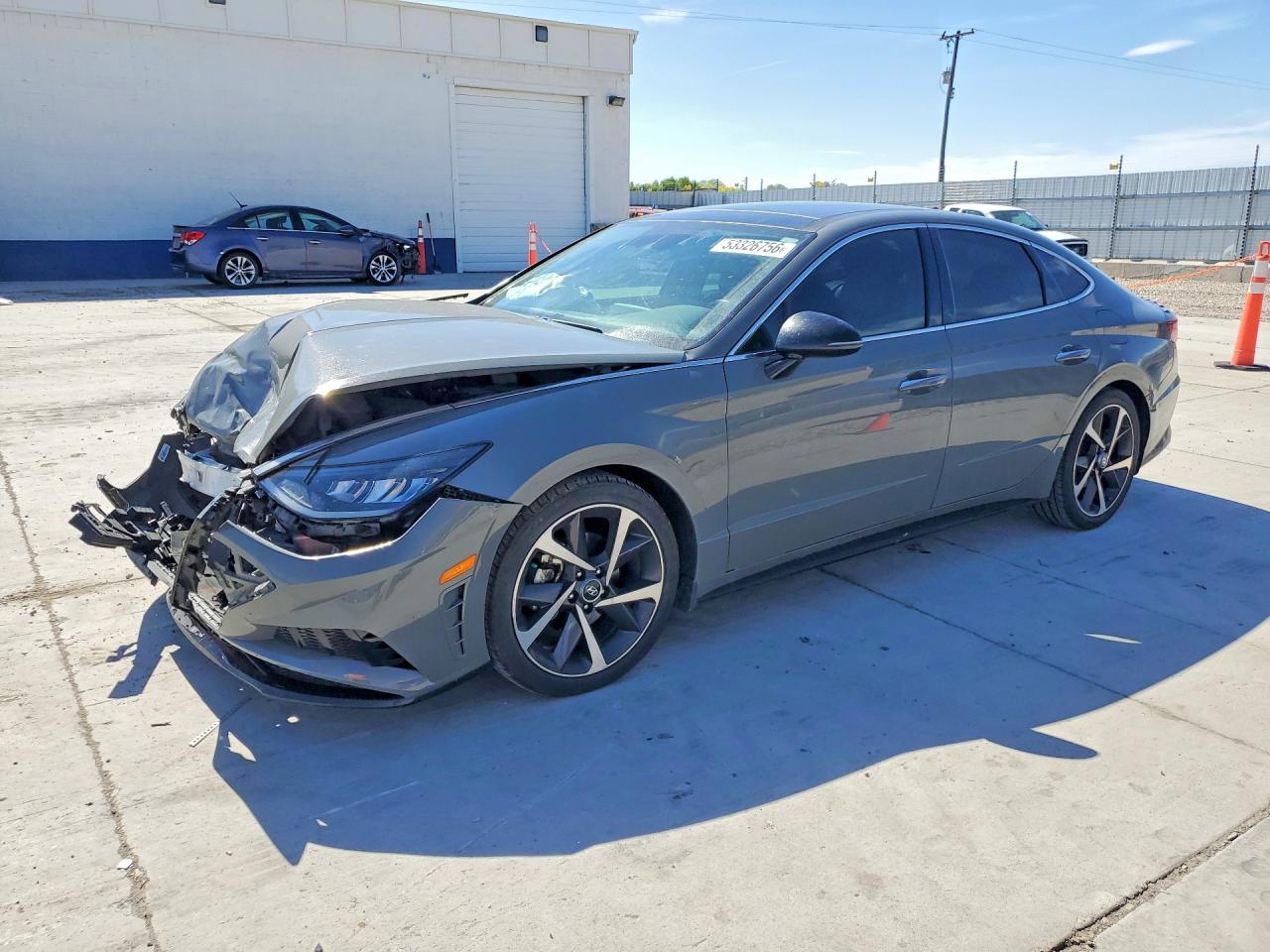 2022 Hyundai Sonata Sel Plus Серый vin: 5NPEJ4J29NH138480