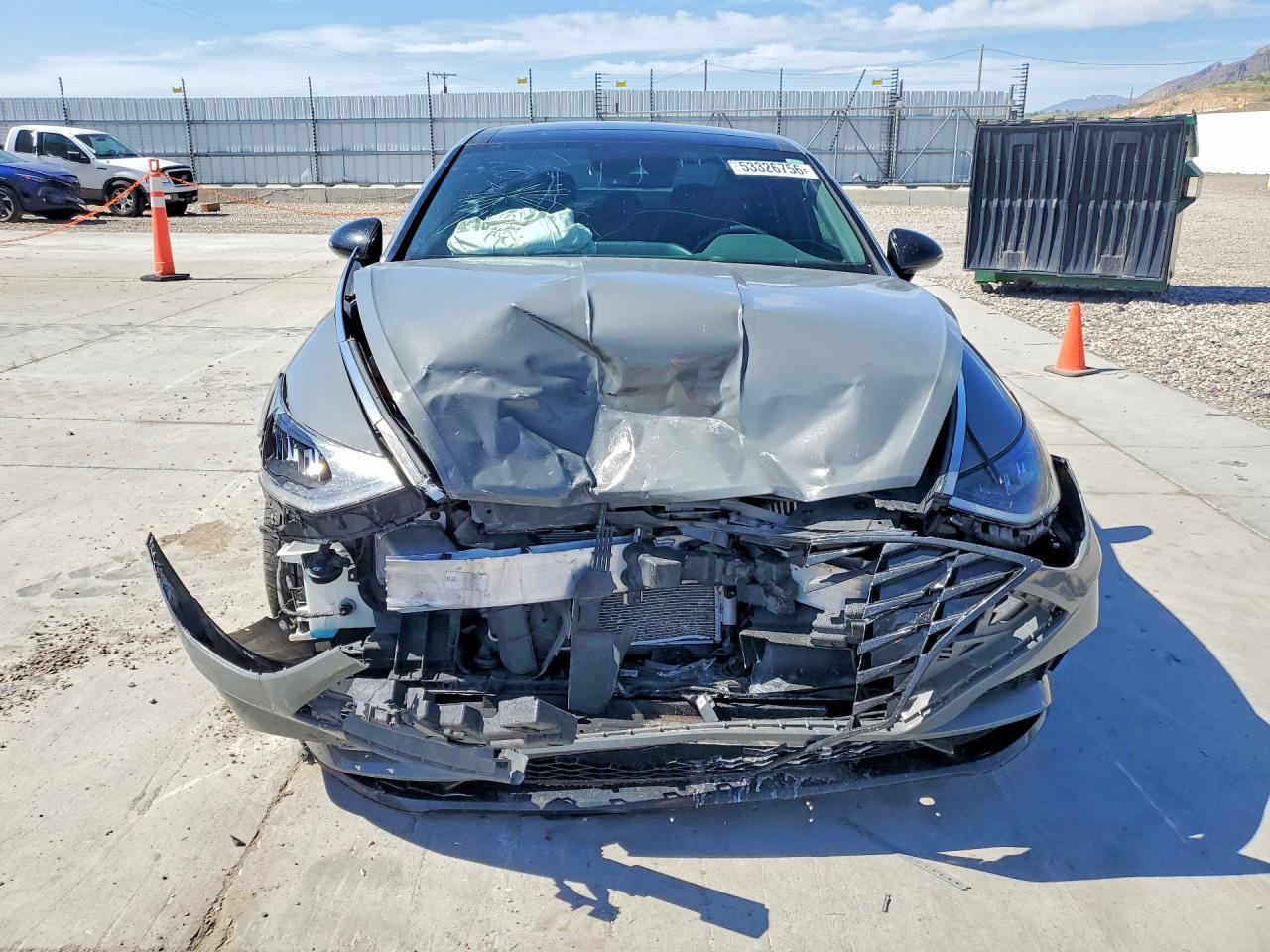 2022 Hyundai Sonata Sel Plus Серый vin: 5NPEJ4J29NH138480