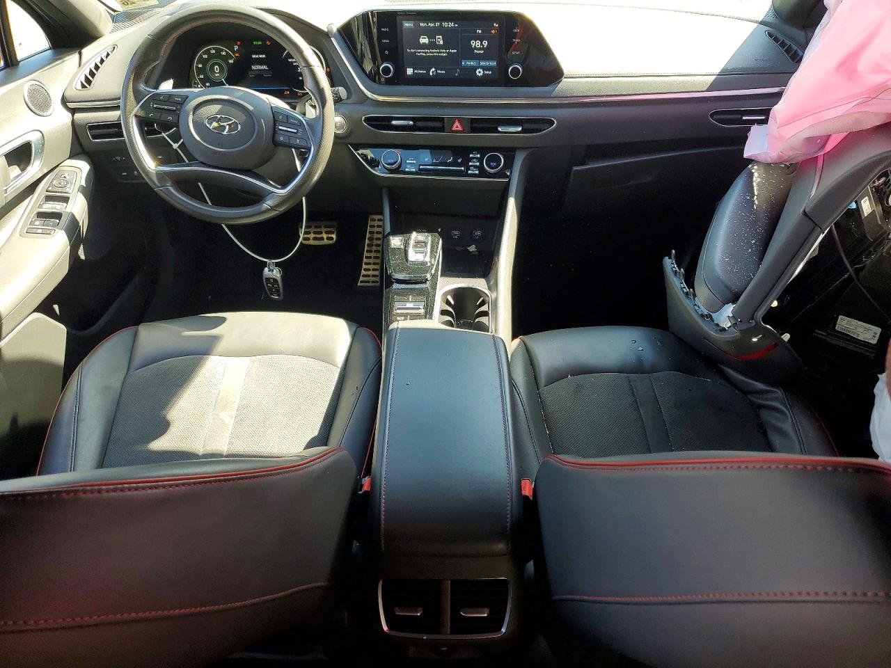 2021 Hyundai Sonata Sel Plus Gray vin: 5NPEJ4J2XMH090549