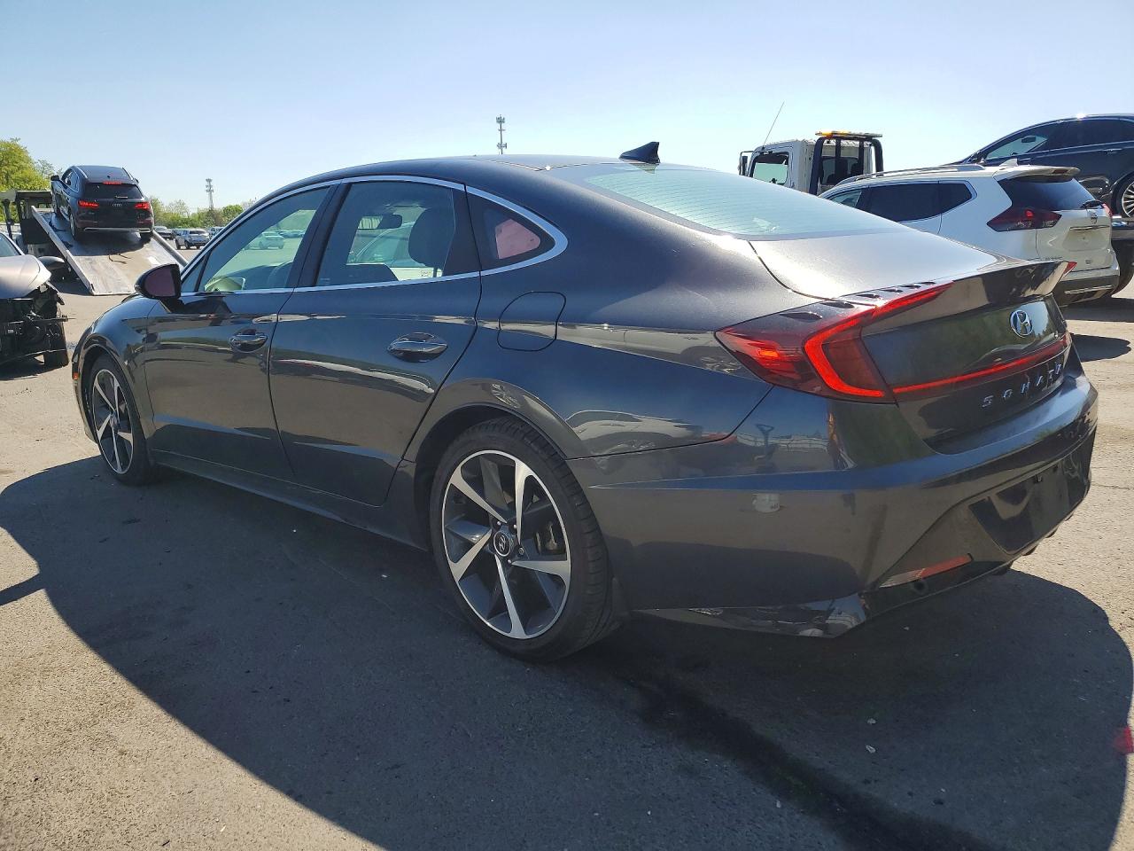 2021 Hyundai Sonata Sel Plus Gray vin: 5NPEJ4J2XMH090549
