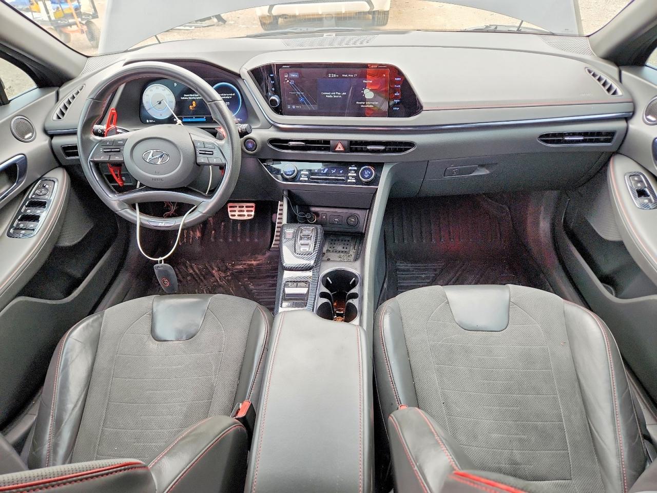 2021 Hyundai Sonata Black vin: 5NPEK4JC1MH127526