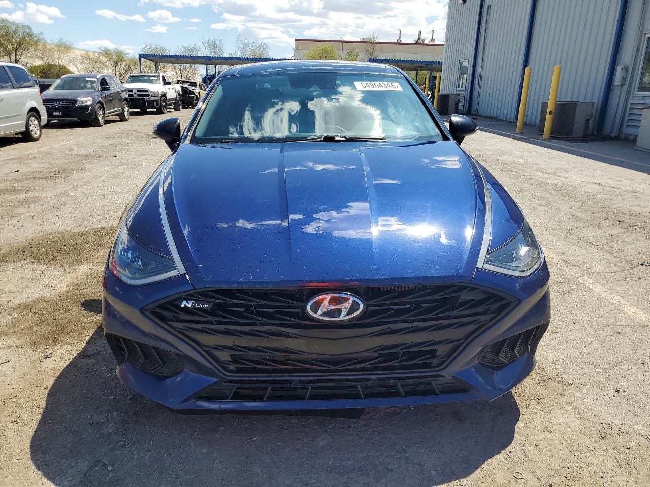2021 Hyundai Sonata N Line Blue vin: 5NPEK4JC2MH114963