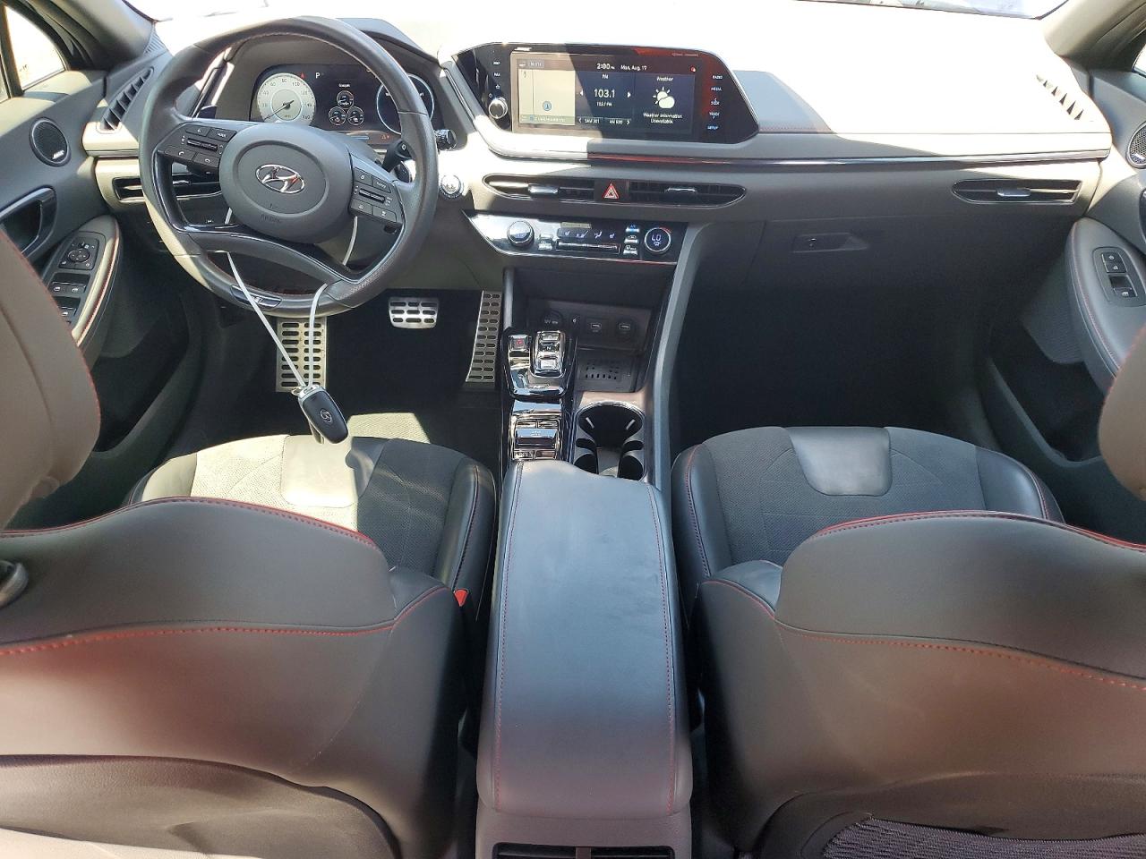 2021 Hyundai Sonata N Line Blue vin: 5NPEK4JC2MH114963
