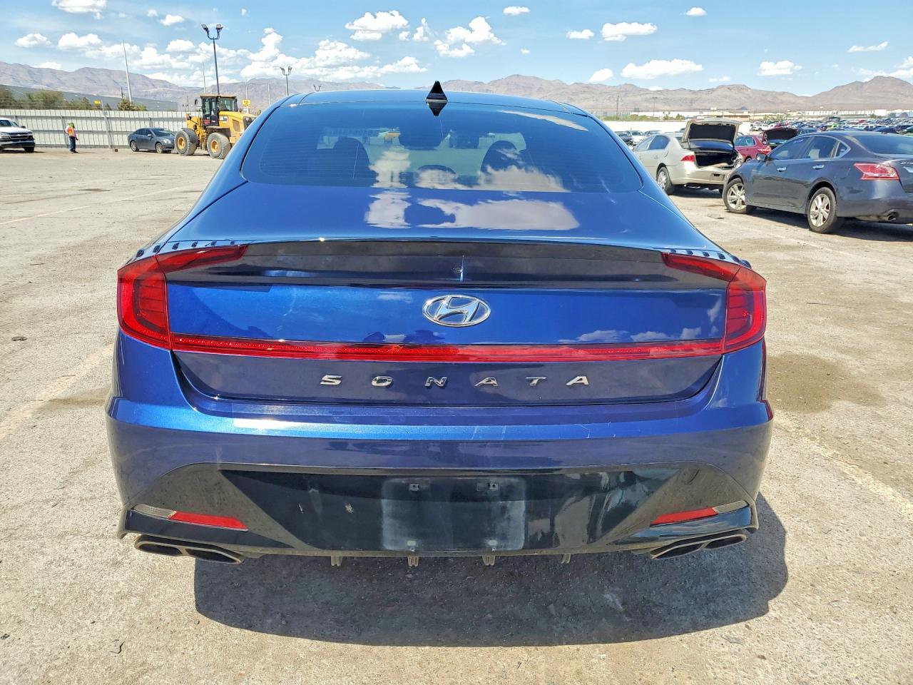 2021 Hyundai Sonata N Line Blue vin: 5NPEK4JC2MH114963