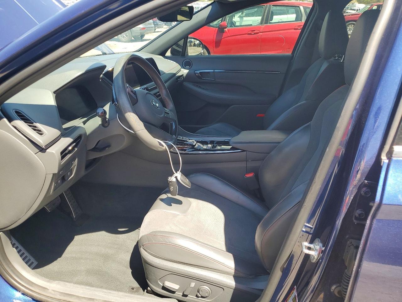 2021 Hyundai Sonata N Line Blue vin: 5NPEK4JC2MH114963